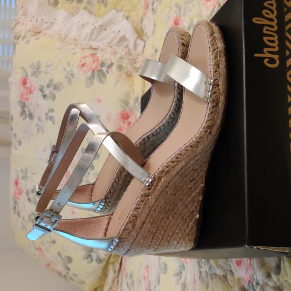 Charles David Silver wedges - Picture 7 of 7